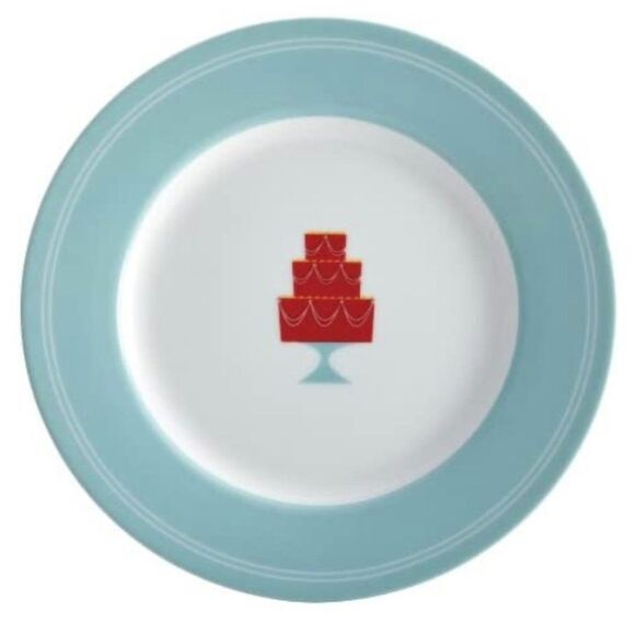 Cake Boss Serveware Dessert Plate Set, 4 Piece, Print - Picture 6 of 6